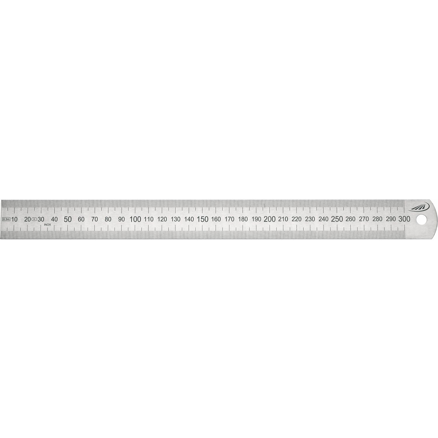 HELIOS-PREISSER Stahlmaßstab biegsam 1000x30x1,0mm EG-Prüfzeichen Genauigkeit II