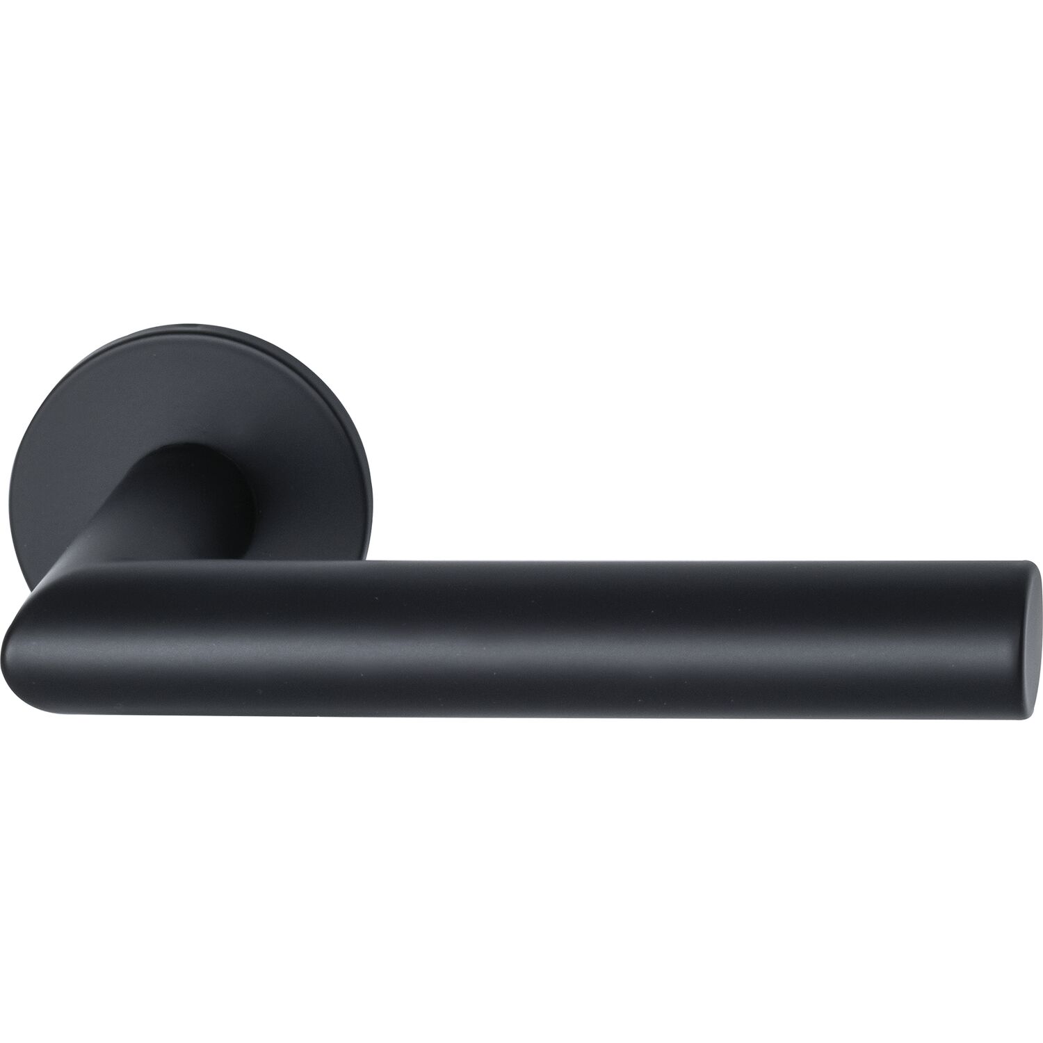 MARCHESI Drückerpaar GEHRUNG, Türstärke 38-45 mm,Edelstahl schwarz matt