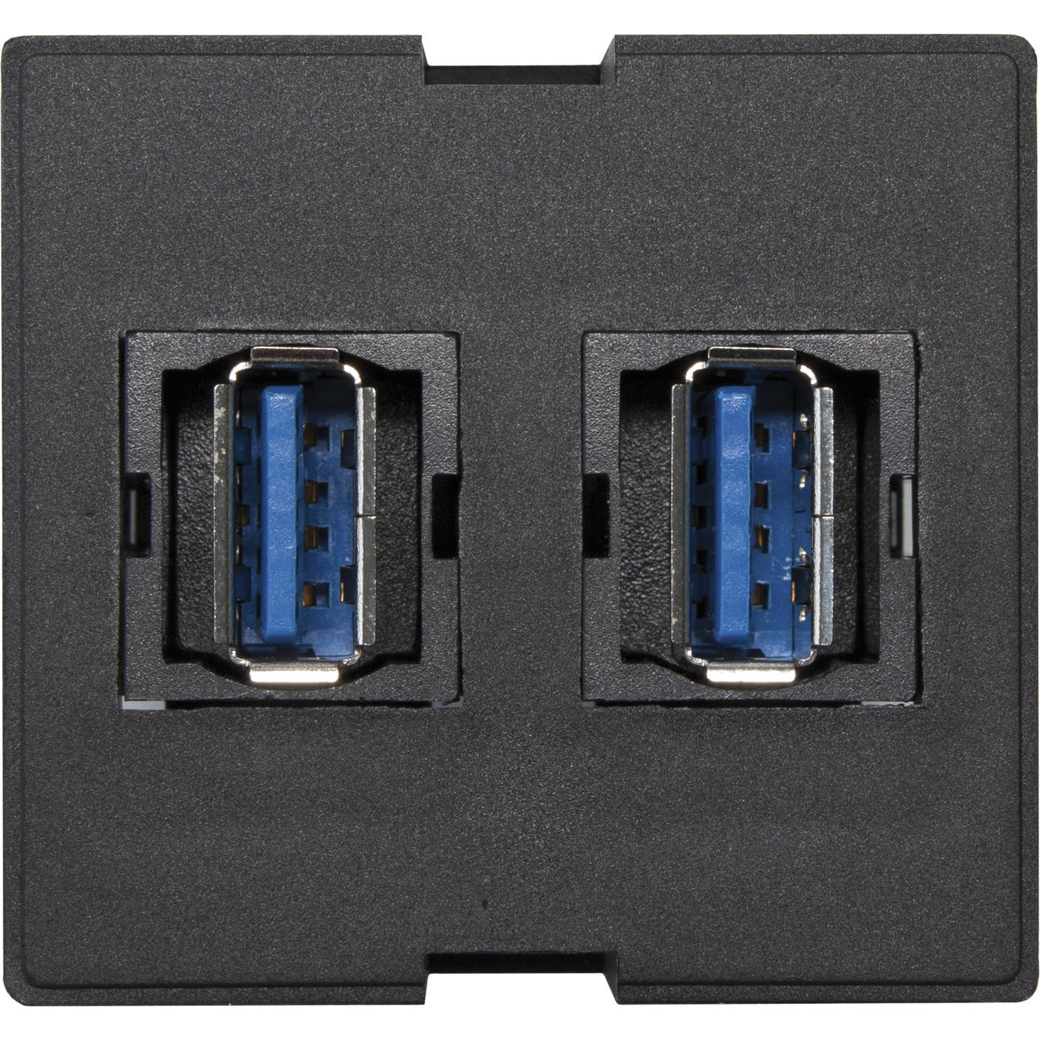 EVOline Wechselmodul 2xUSB 3.0 Typ A, schwarz