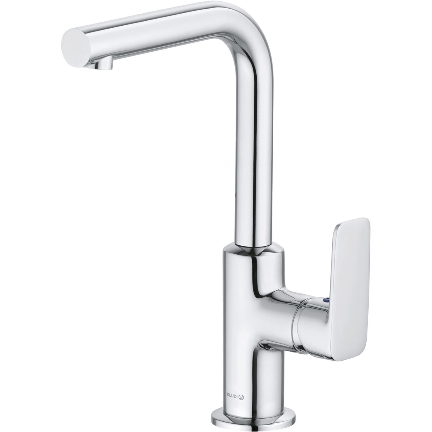 KLUDI Waschtischarmatur Pure&Style L-Auslauf Chrom - 5 Jahre Garantie