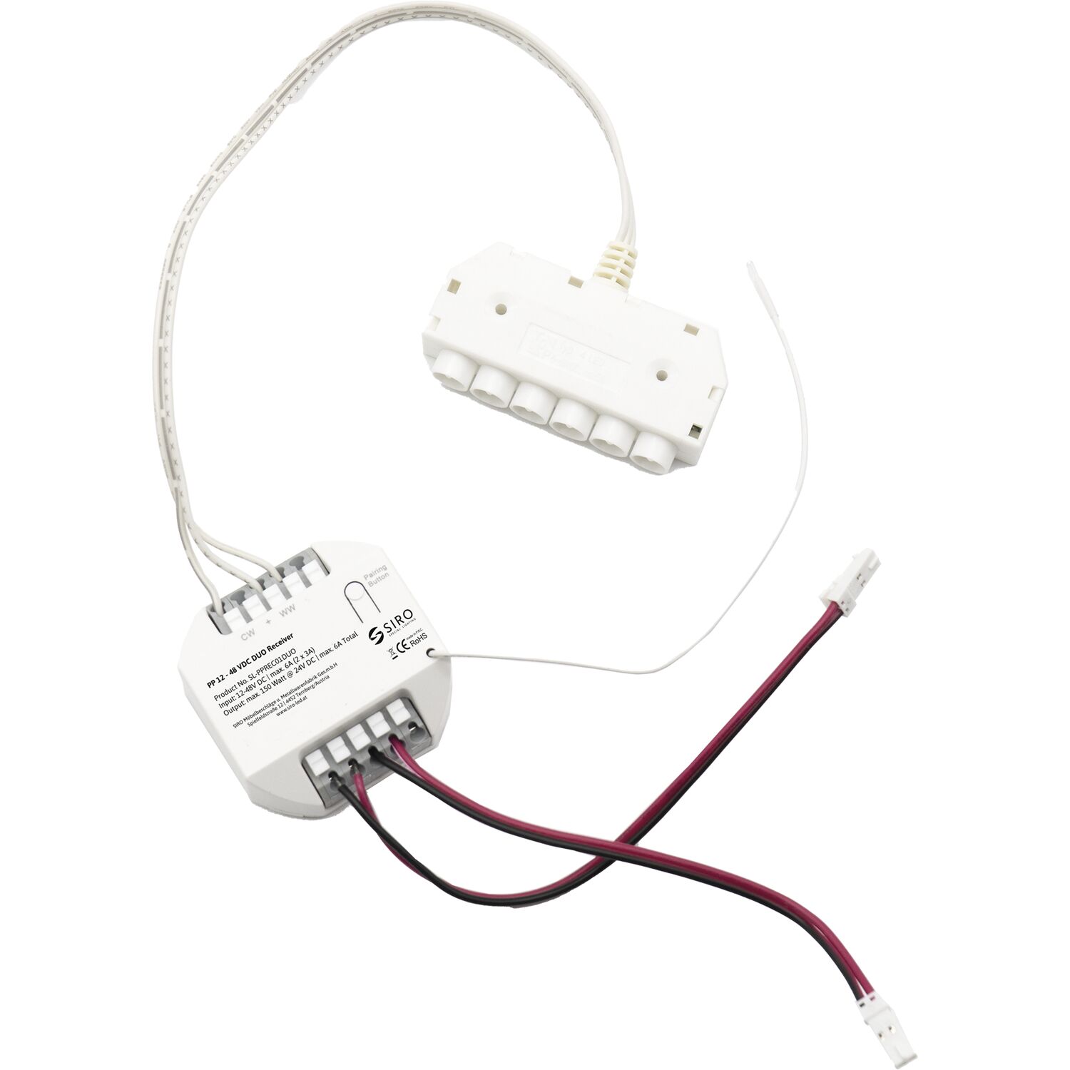 SIRO PushPower Empfänger DUO 24 V/DC