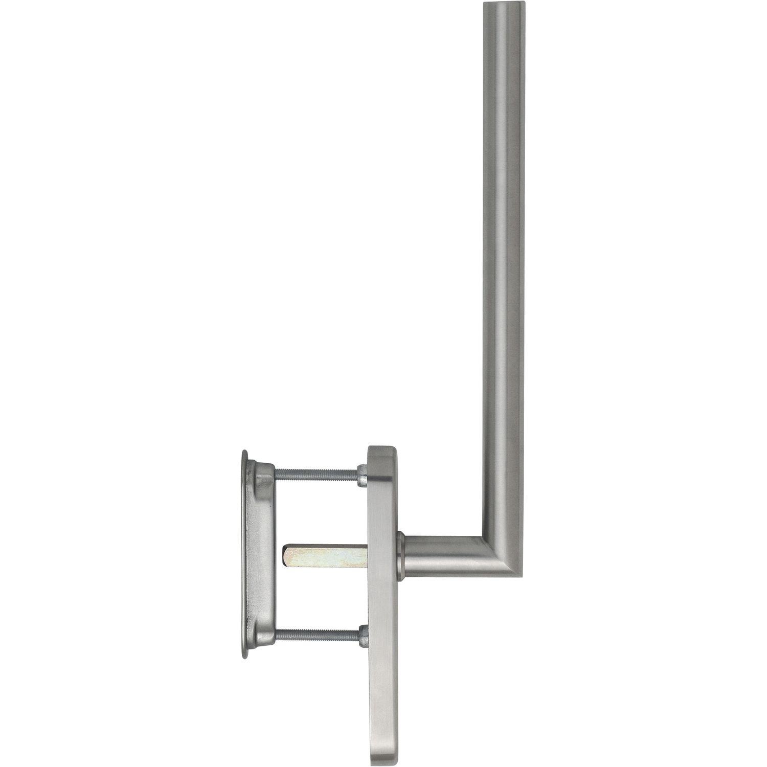 Hoppe Hebeschiebegarnitur AMSTERDAM mit Muschelgriff UG L 285mm,Edelstahl matt