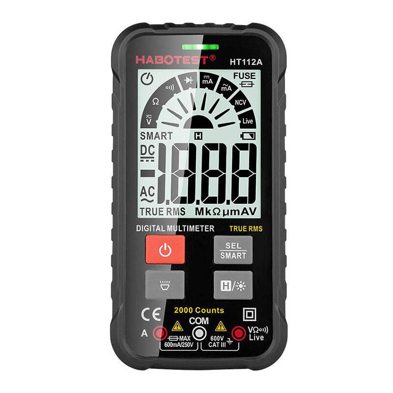 Habotest Digital Universal Multimeter True RMS HT112A