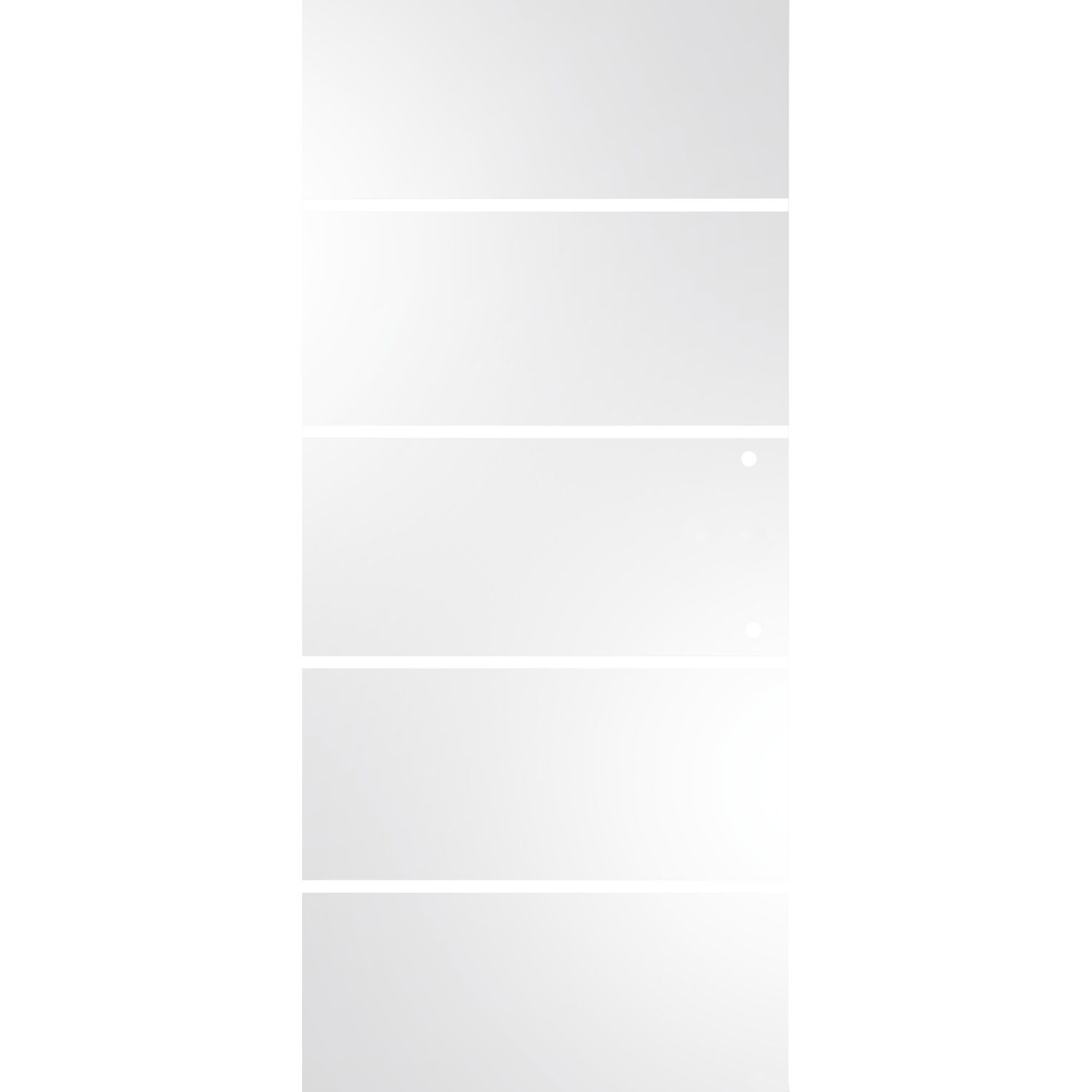 Glasschiebetür Sensita 15, mit Stoßgriff Bohrung 920x2100 mm