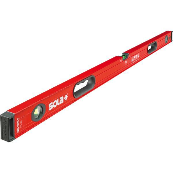 Sola Wasserwaage Big Red 3 Länge 1200 mm mit 2 Griffen
