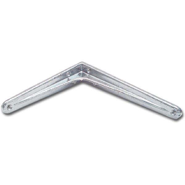 Konsole Schwerlast, Höhe 115 mm, Tiefe 140 mm, Tragkraft 50 kg, Aluminium natur