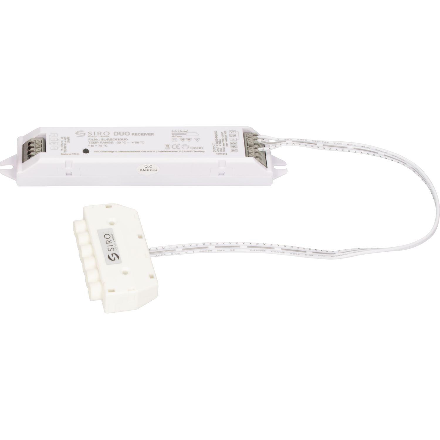 SIRO SIRO Empfänger SL-REC03 DUO mit 6fach Verteiler 144 W, 24 V/DC