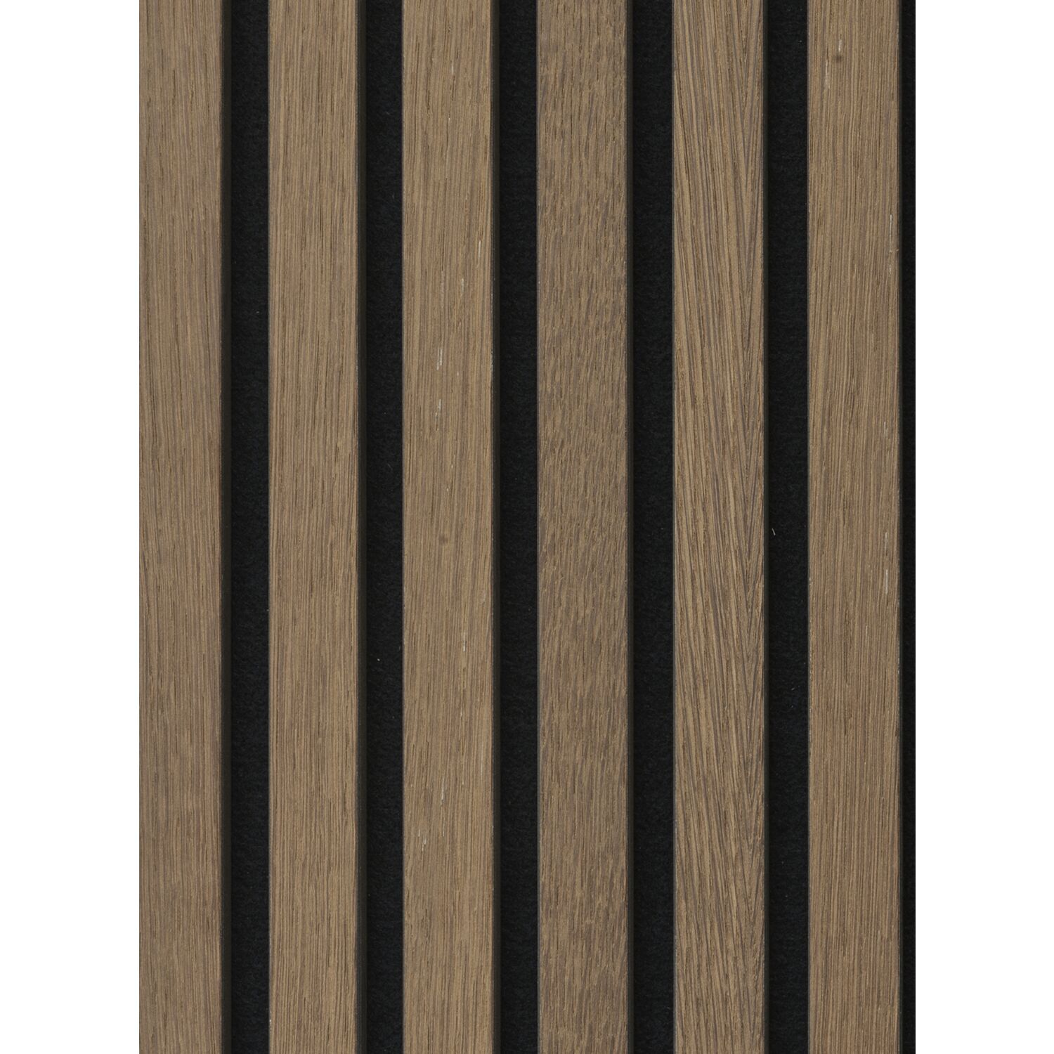 Akustikpaneel Muster mit Softkante Eiche Antik roh / schwarz