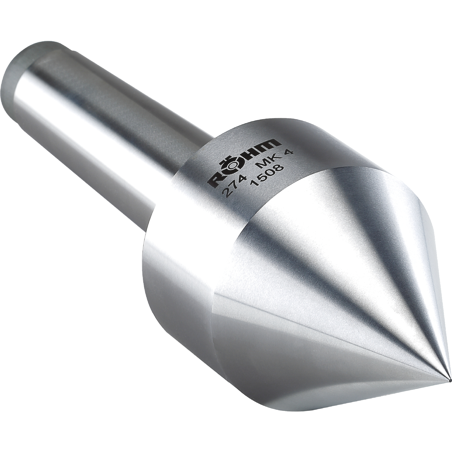 RÖHM Mitlaufender Zentrierkegel, spitz 60°, MK 4