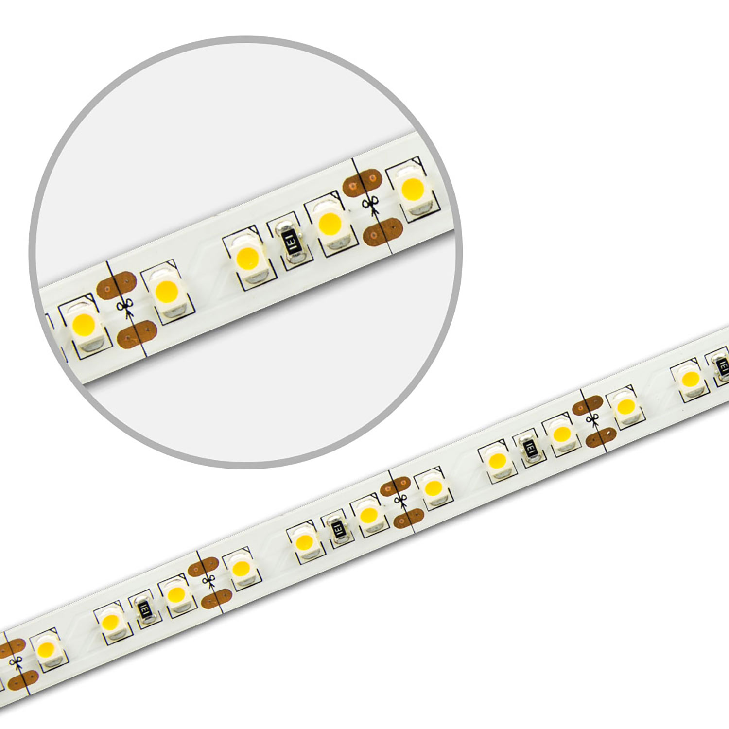 ISOLED LED SIL840 Flexband 12V DC 9,6W IP20 4000K 5m Rolle 120 LED/m
