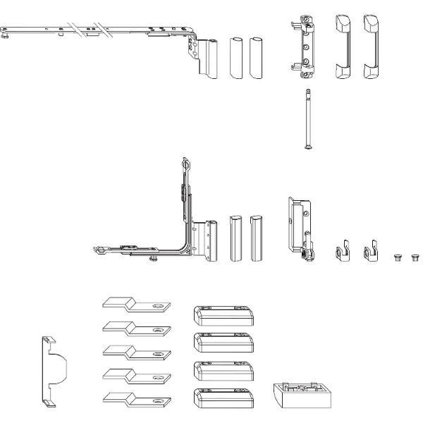 Winkhaus WINKHAUS Service Grundkarton GKT.RC-N.1.20-9.LS, Ü20/9V, FFB 270-600 mm, links ()