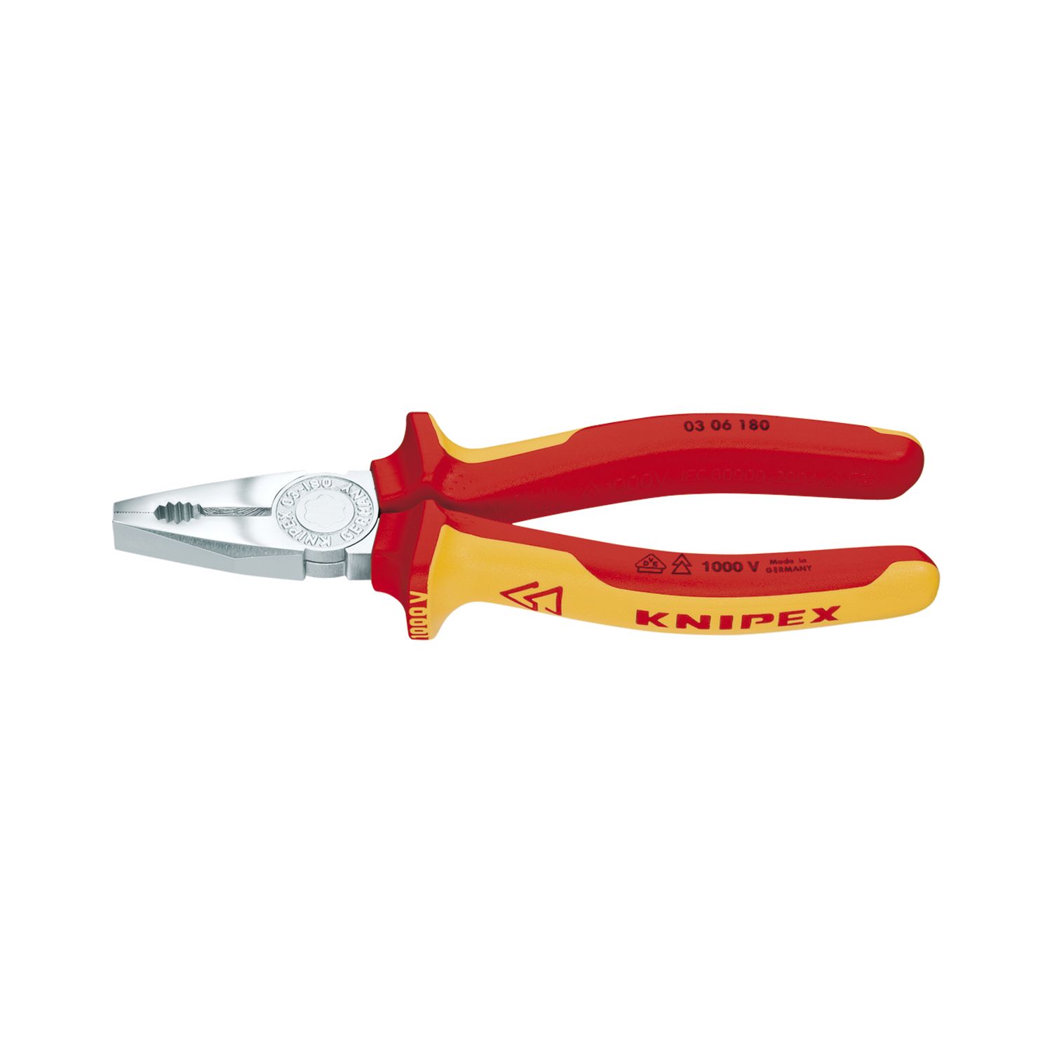 Knipex VDE-Kombizange DIN 5746 Länge 160 mm