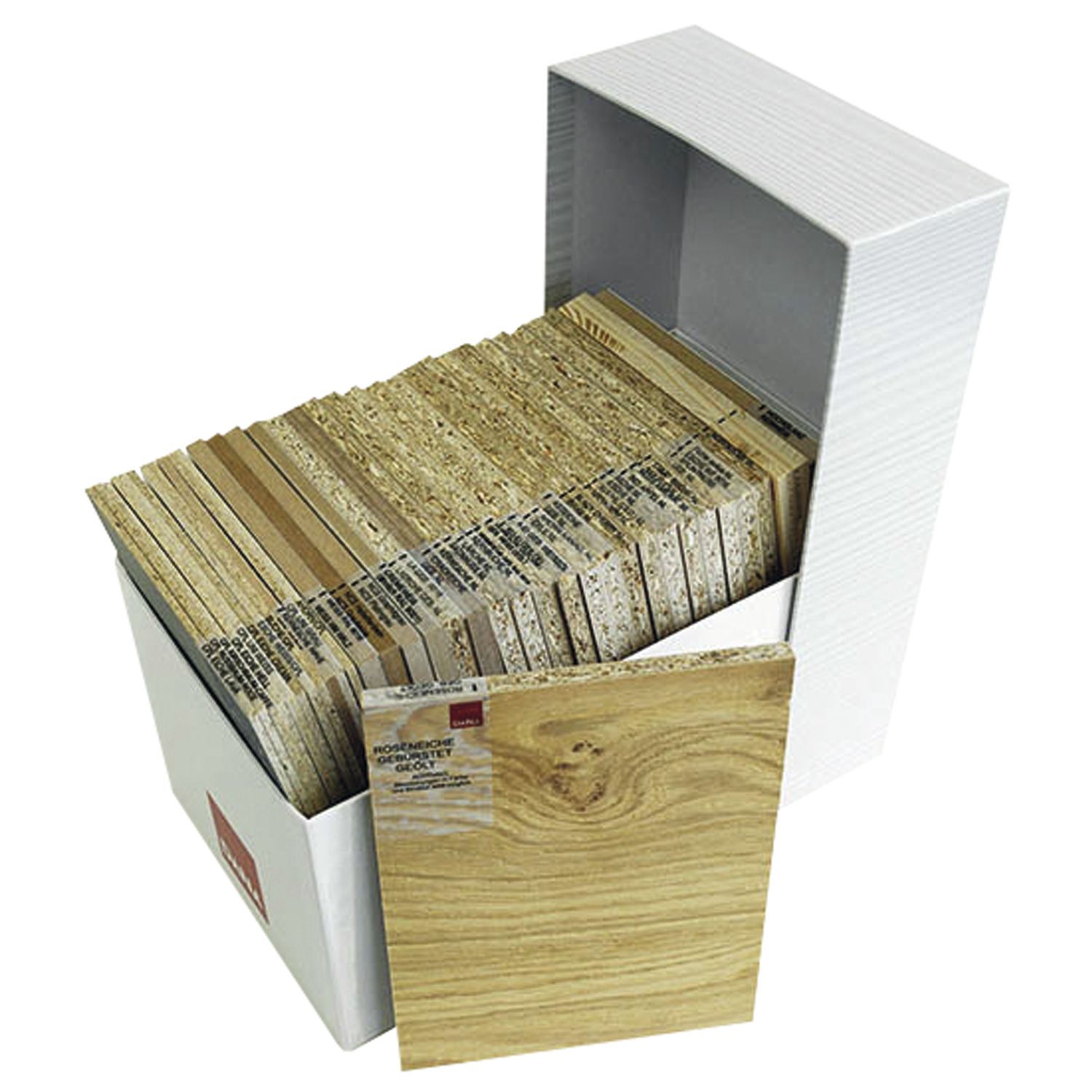 DANA Oberflächenmusterbox, Musterplatte A5