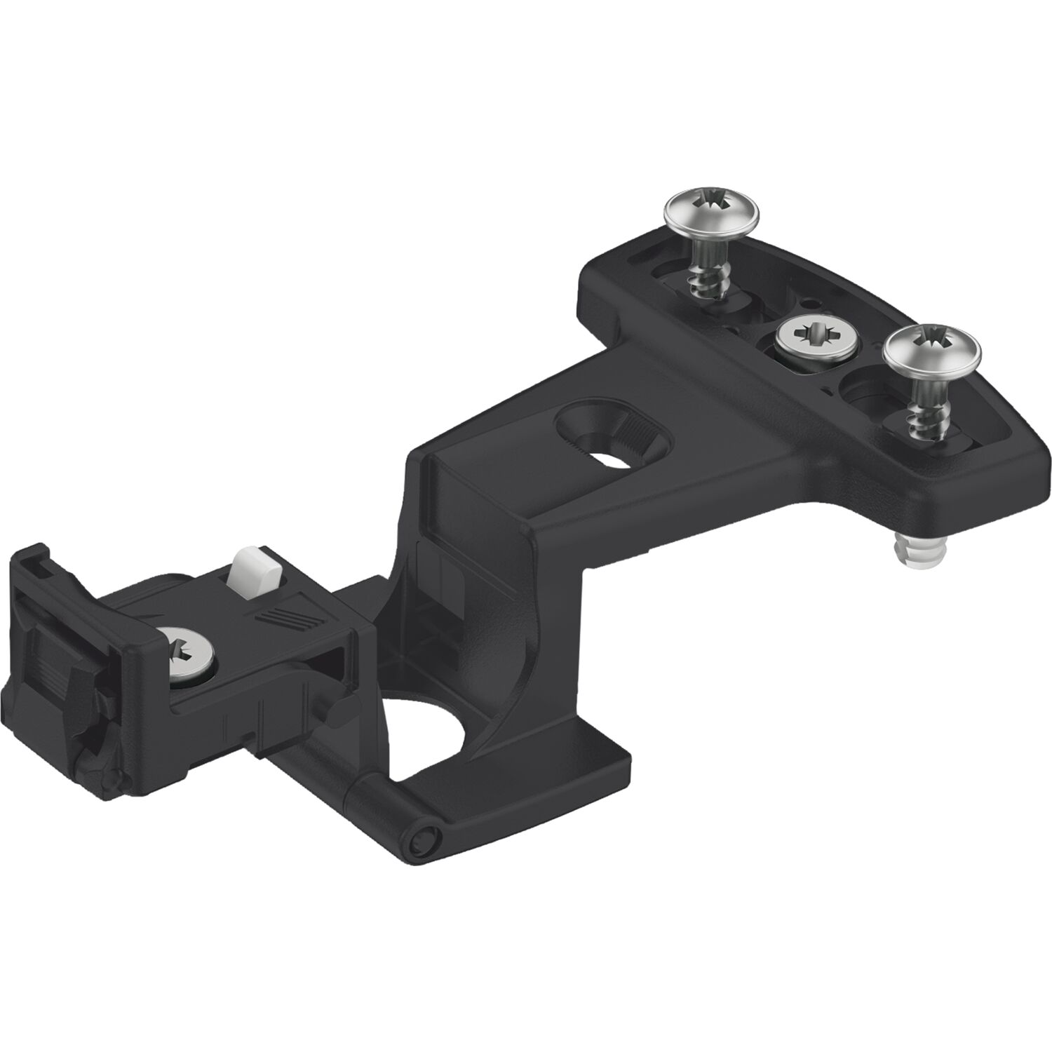 Hettich Selekta Pro 2000 Seitenteil, TA 15mm, TS 19mm mit Zuhaltung, schwarz