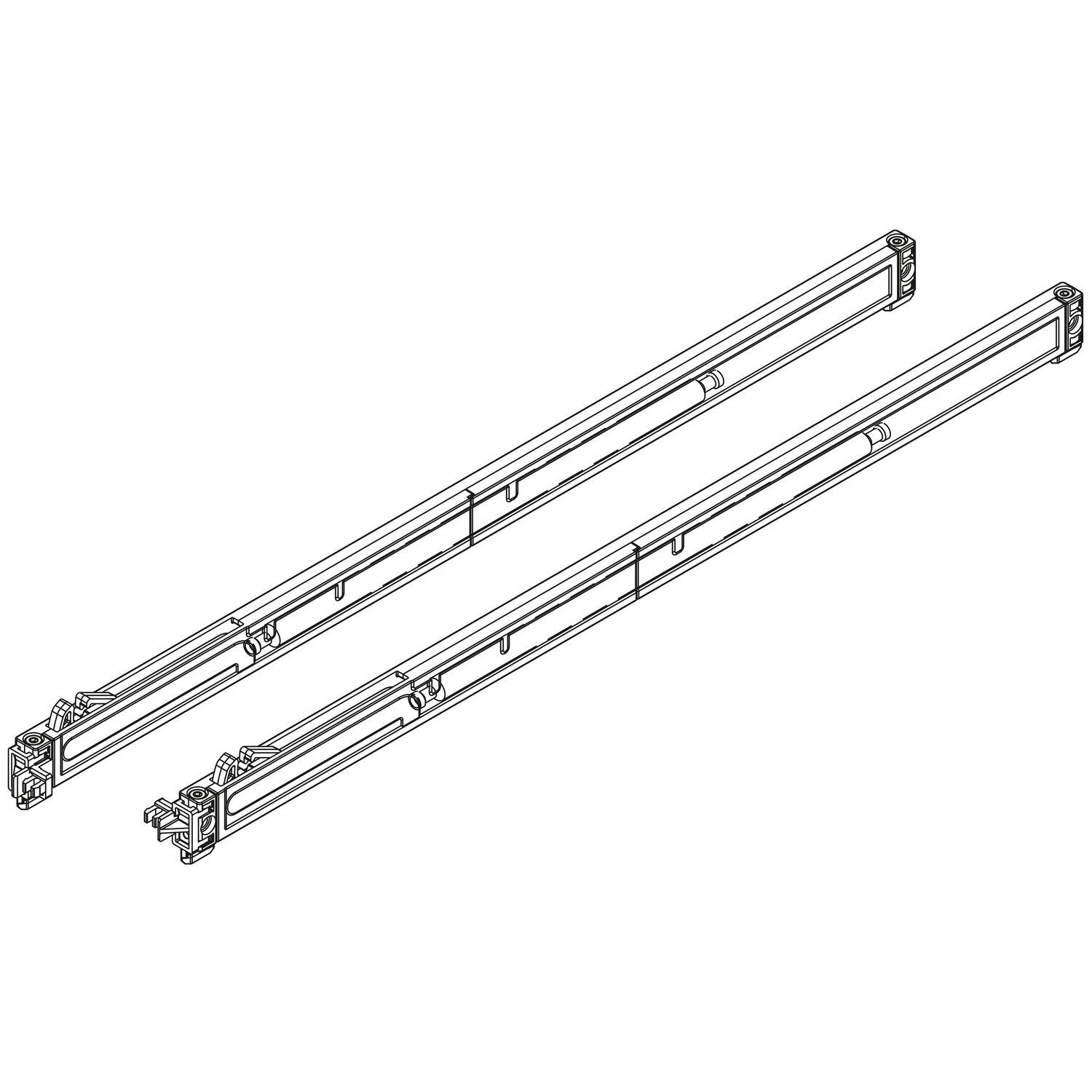 Hawa HAWA Combino 65 H IS/MS Dämpfeinzug 50 - 65 kg, 2 Stück
