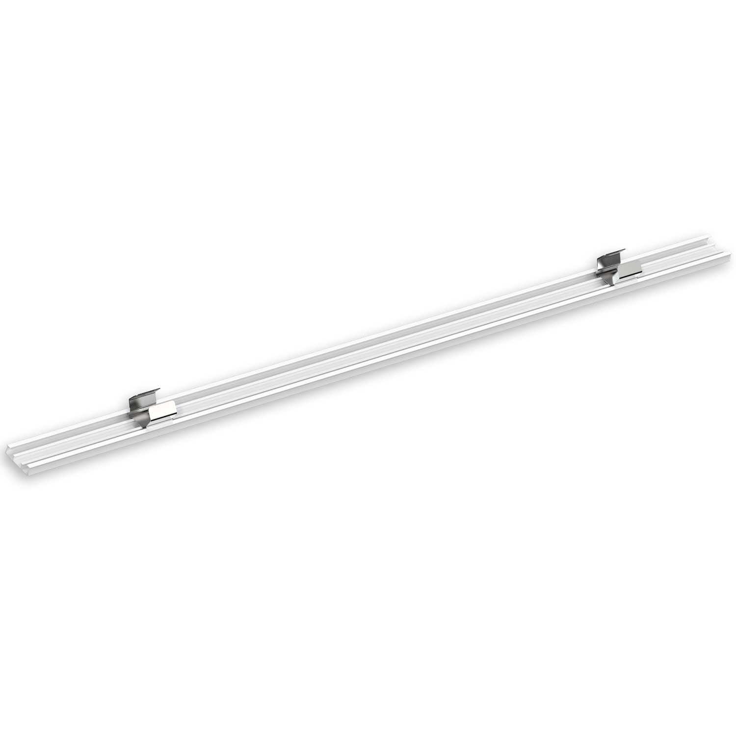 ISOLED FastFix LED Linearsystem R XL Blindabdeckung für Balkenaufnahme inkl. 2 erhöhte Metallclips 1