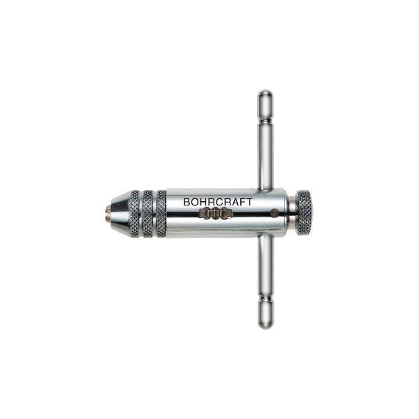 Bohrcraft Werkzeughalter Zweibacken mit Knarre Gr.1 kurz Länge 85 mm
