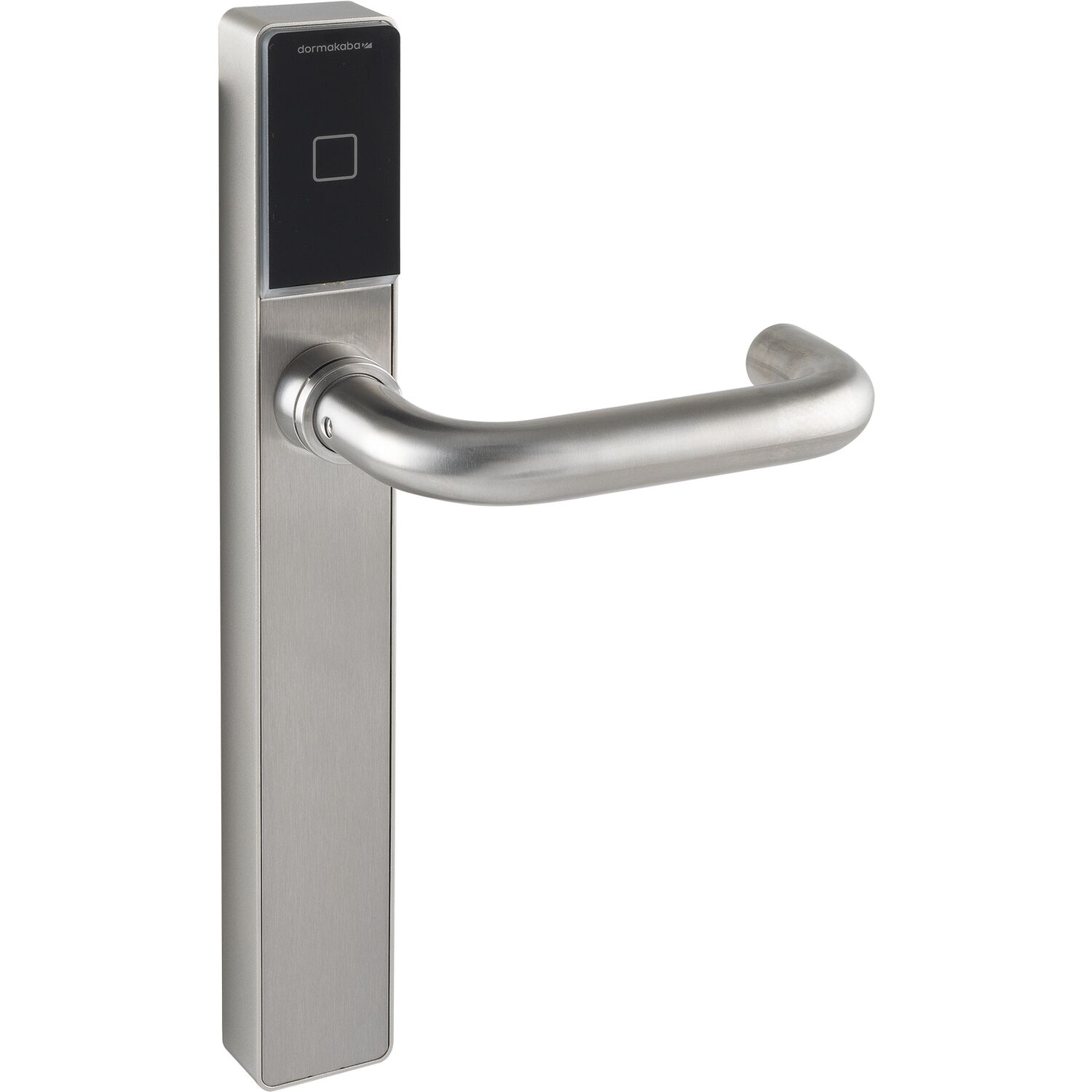 dormakaba Langschildbeschlag evolo smart c-lever pro, SL1, U-Drücker, Edelstahl