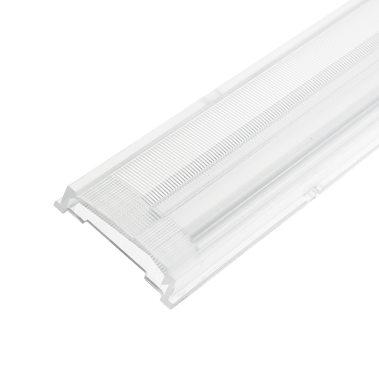 ISOLED Einschubcover 25° Linse asymmetrisch für 3-Phasen Linearleuchte prismatisch 120cm