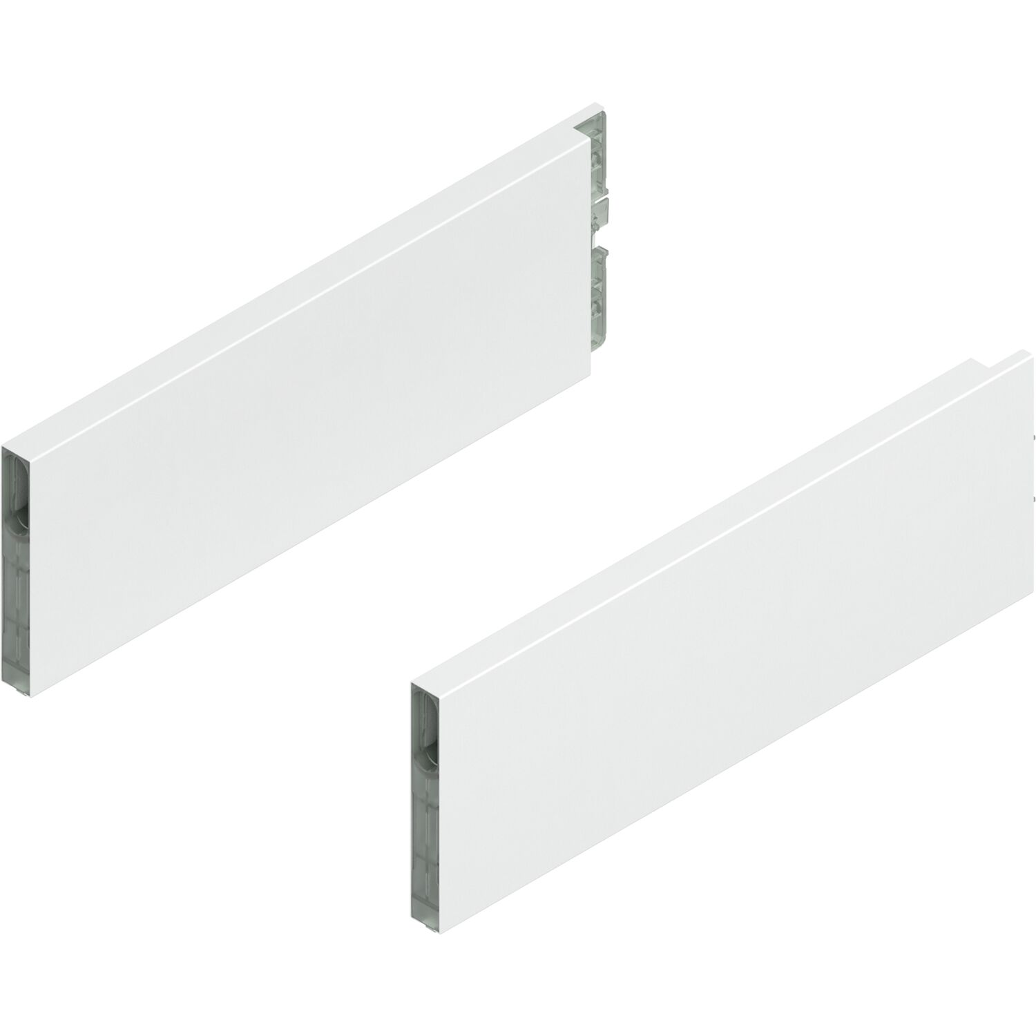 blum MERIVOBOX Boxcap Höhe E, NL 300, Seidenweiß-matt