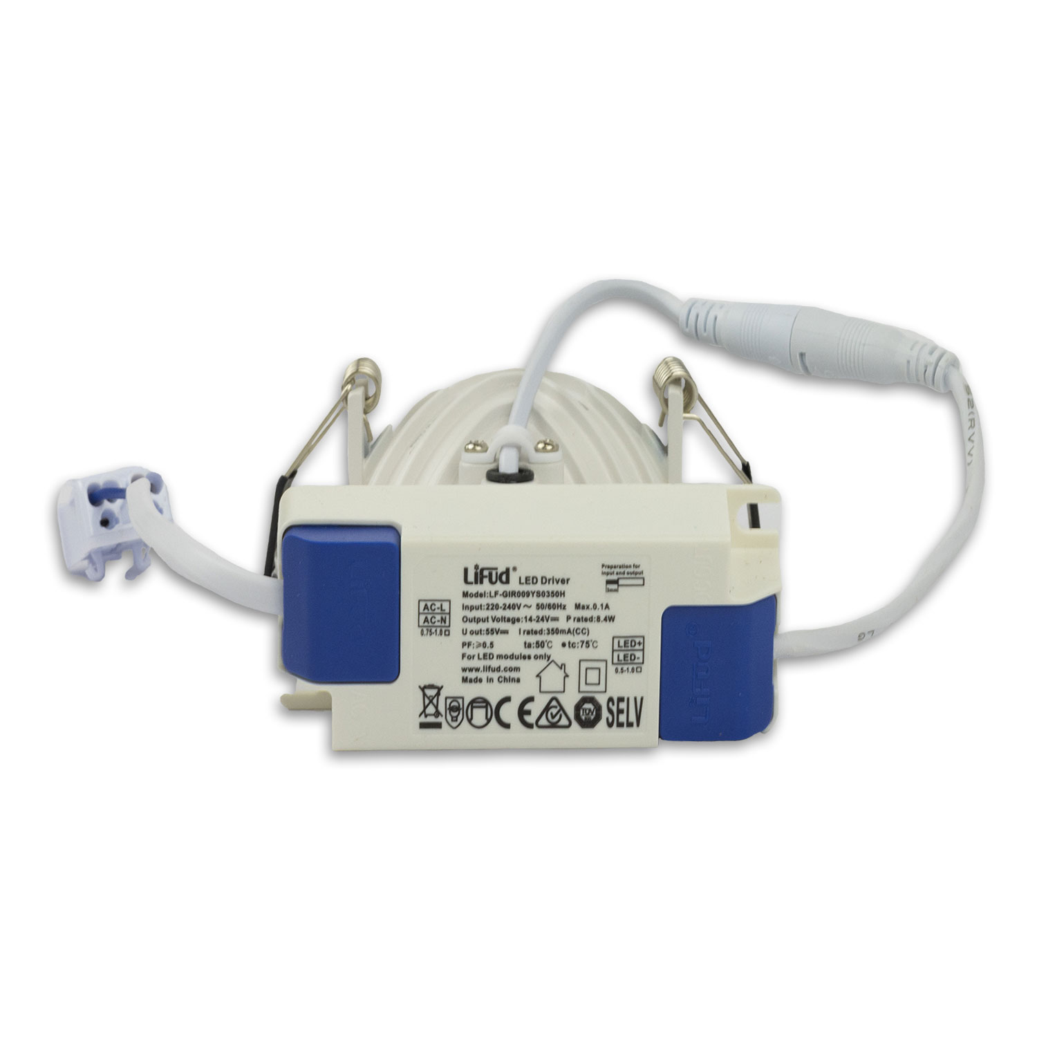ISOLED LED Downlight LUNA 8W indirektes Licht weiß neutralweiß