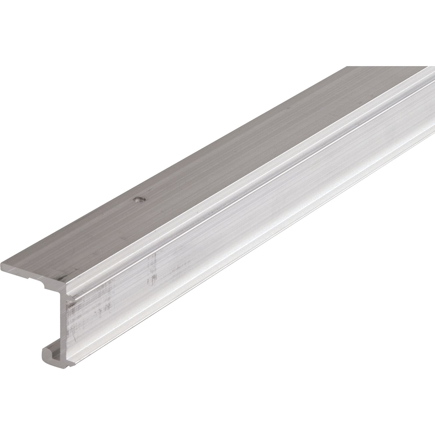 HAWA Combino 20/35 H Einfach- Laufschiene gelocht, auf Maß, Aluminium eloxiert (250 mm)