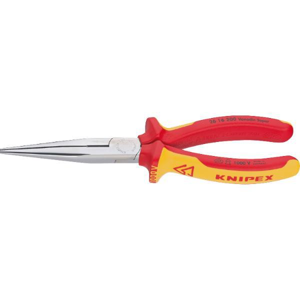 Knipex VDE-Langschnabelzange DIN 5745 gerade Länge 160 mm