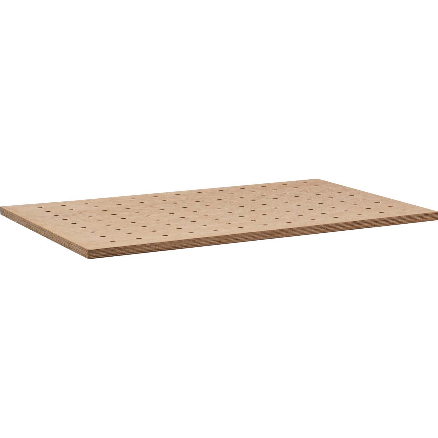 BECK Lochrasterplatte Buche-Multiplex, 1250 x 800 x 30 mm