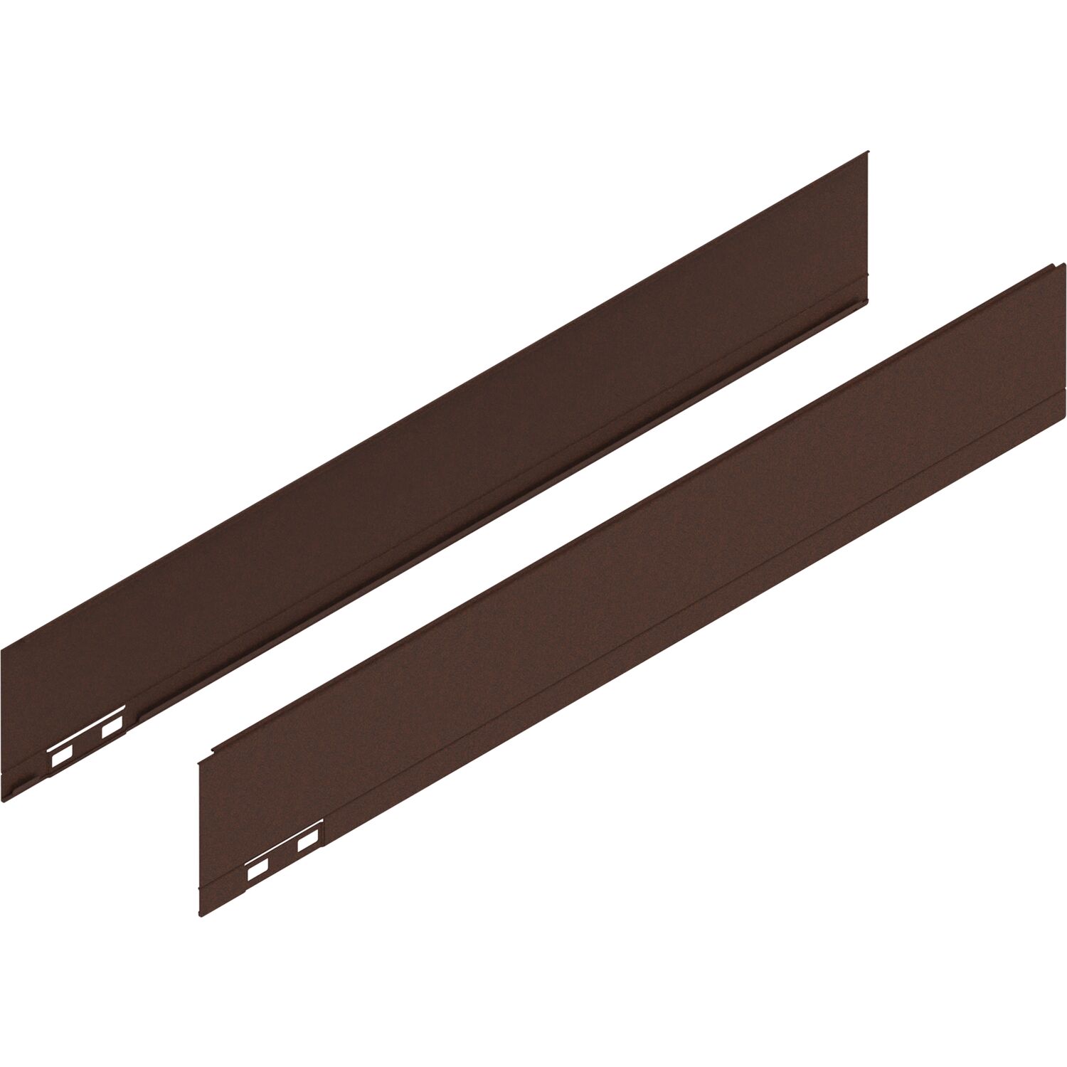 blum LEGRABOX special edition Dekorelement Höhe M, NL 550 mm, Noble Rust