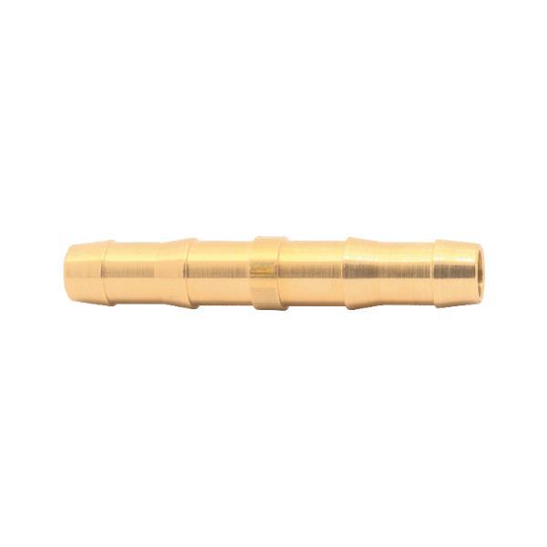 Druckluft Schlauchverbindungsrohr Messing für 6 mm Schlauch