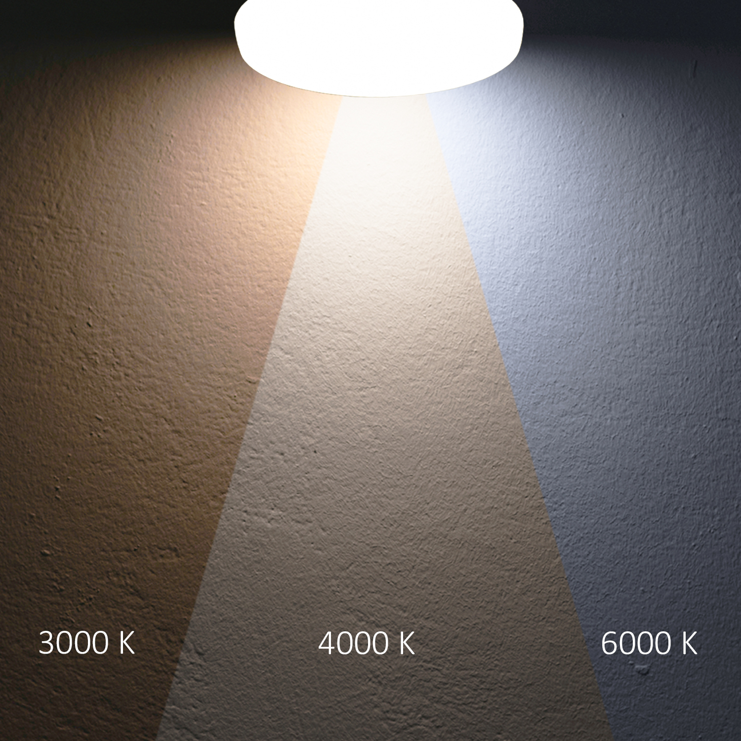 ISOLED LED Deckenleuchte 22|32W weiß rund DN410 IP64 120lm/W ColorSwitch 3000|4000|6000K