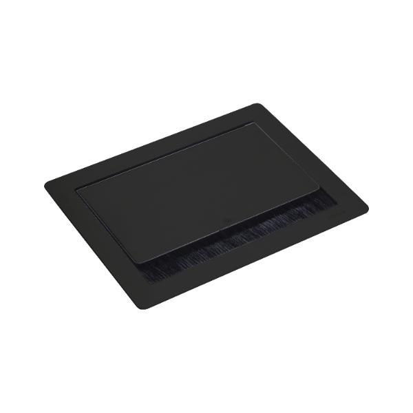 EVOline Flip Top Push S 3xSchuko schwarz
