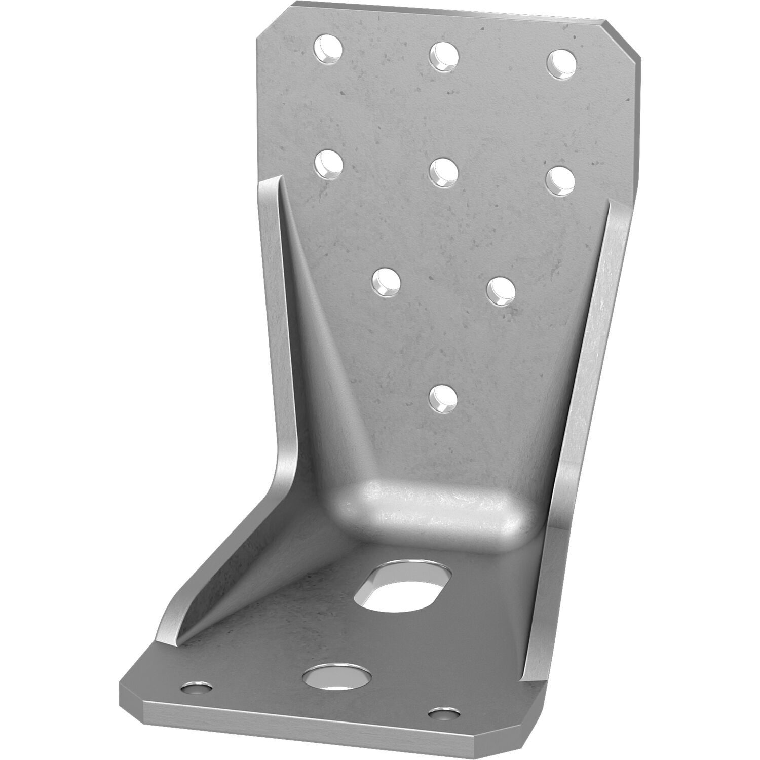 GH Winkelverbinder Langloch KR/E / 95x88x65x4 - Stahl feuerverzinkt