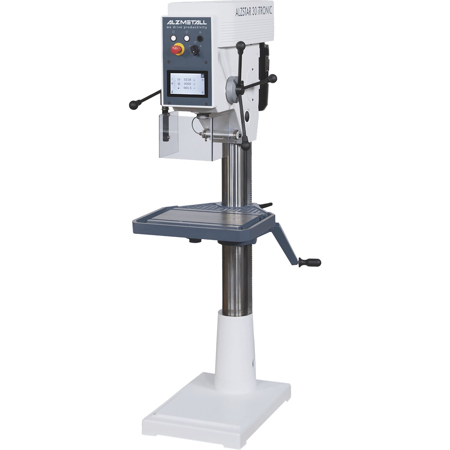 ALZMETALL Säulenbohrmaschine ALZSTAR 30 iTRONIC inklusive Sonderausstattung