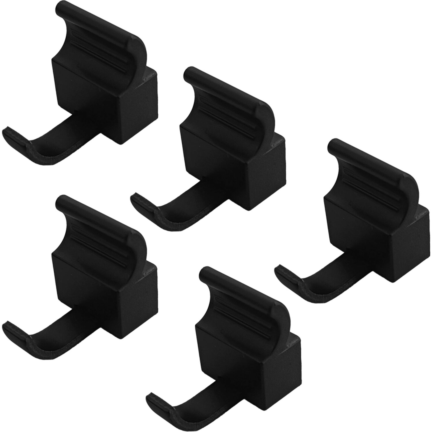 Sign Haken 5er Set schwarz