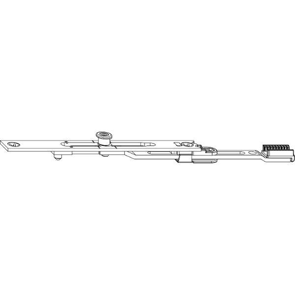 Maco #201841 MACO MM Stulpverlängerung verlängerbar 1 iS L=140 mm silber (201841)