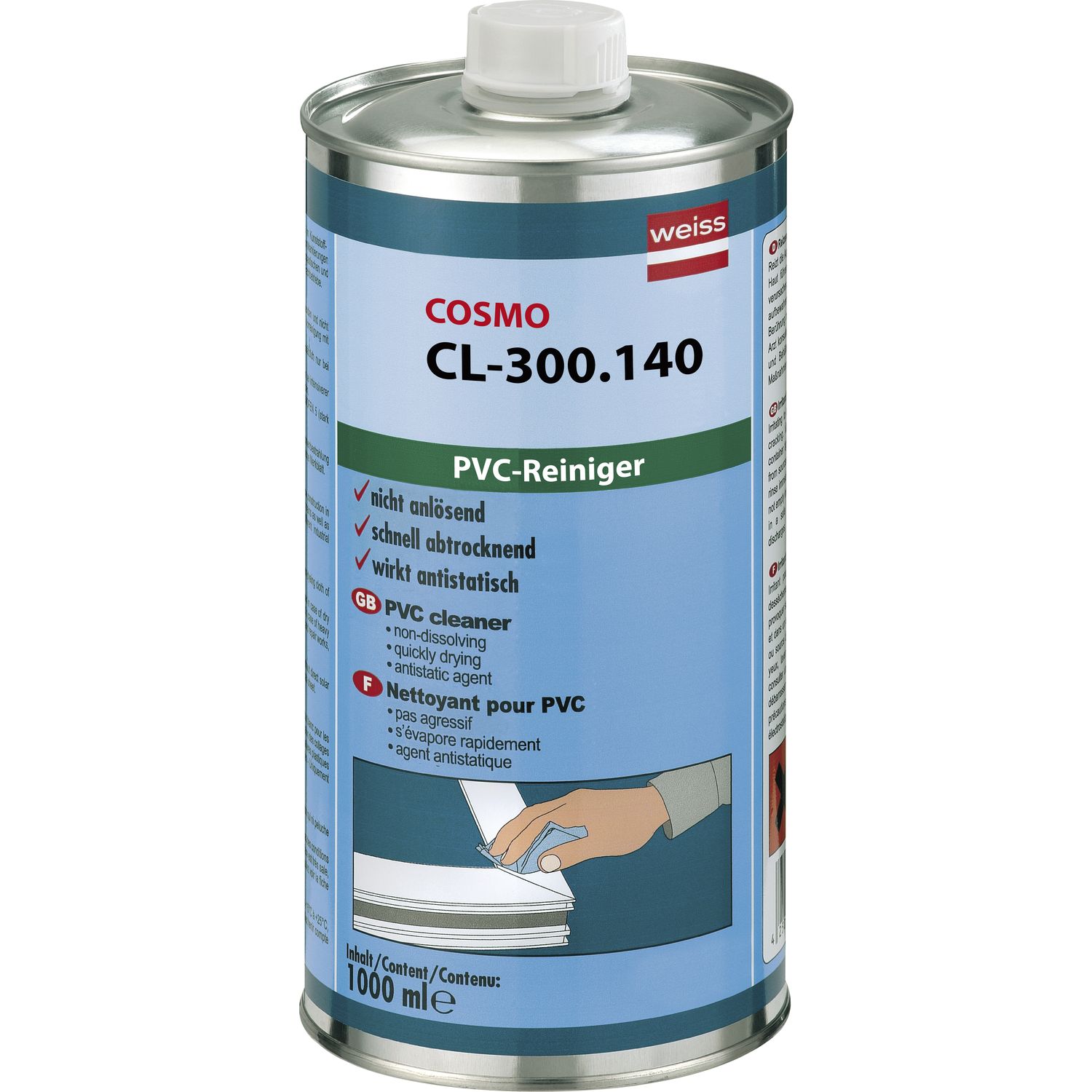 Cosmo CL-300.140 PVC-Reiniger 1000ml