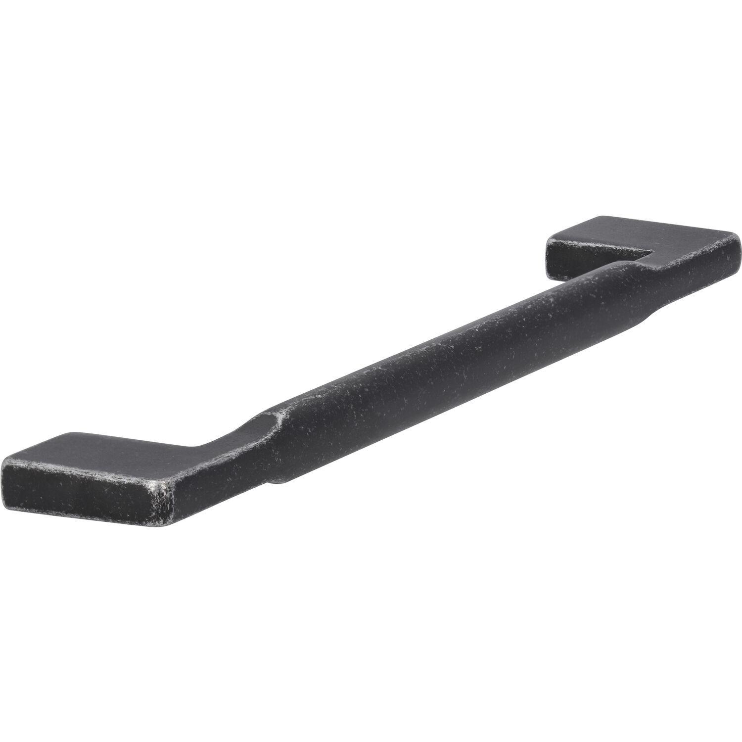 SIRO Griff Baton LA 160 mm, Breite 180 mm, Zinkdruckguss eisenfärbig matt getrommelt