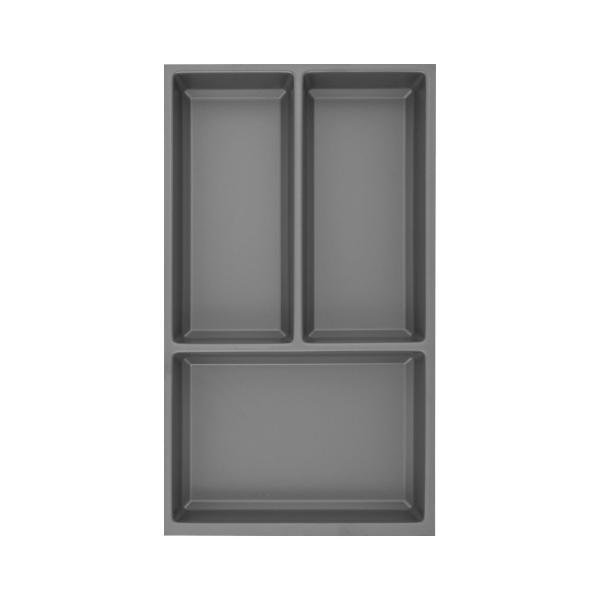 Agoform Besteckeinsatz Sky 500/35 Kunststoff schiefergrau