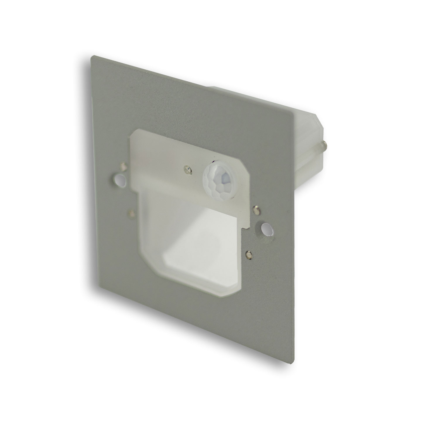 ISOLED LED Wandeinbauleuchte Sys-Wall68 230V mit PIR Sensor 2W ColorSwitch 3000|4000|6000K exkl.Cove