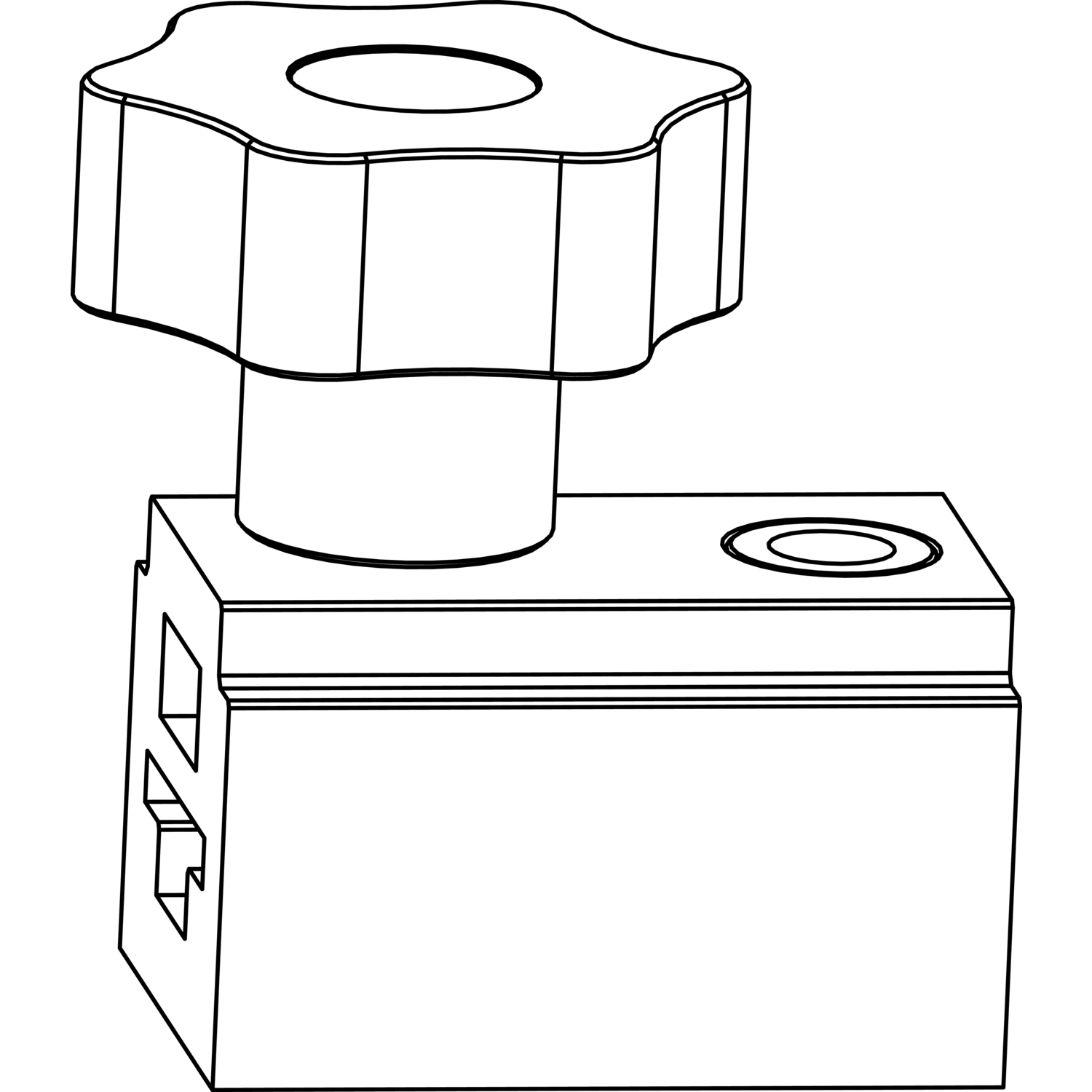 Maco #463153 MACO MM Ablänghilfe für versetzten Schnitt (463153)