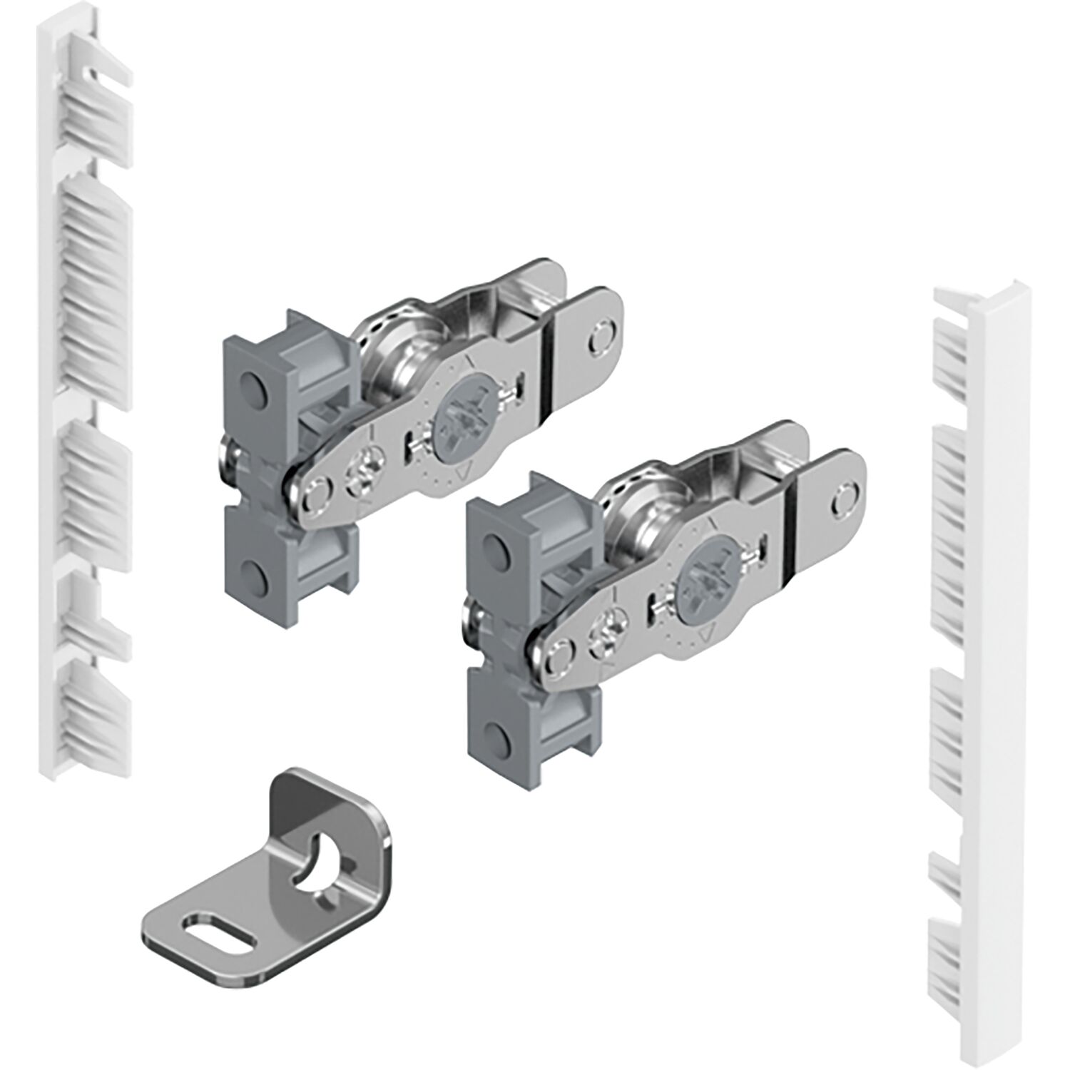 Hettich AvanTech YOU Frontverbinder Zarge Innenfrontprofil H 101 weiß