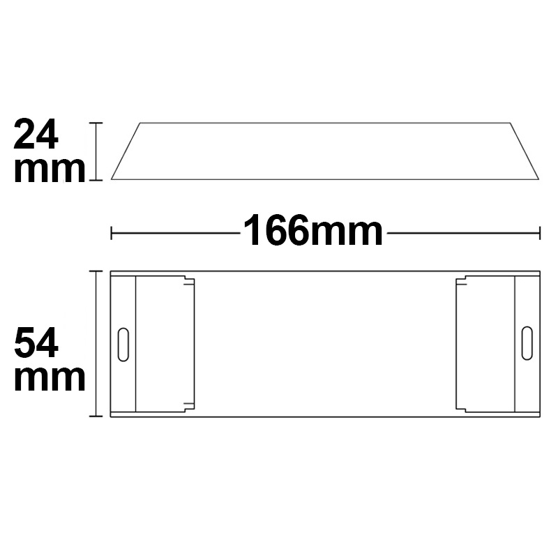 ISOLED Sys-One Funk PWM-Dimmer 4 Kanal 12-36V 4x5A 48V 4x2.5A