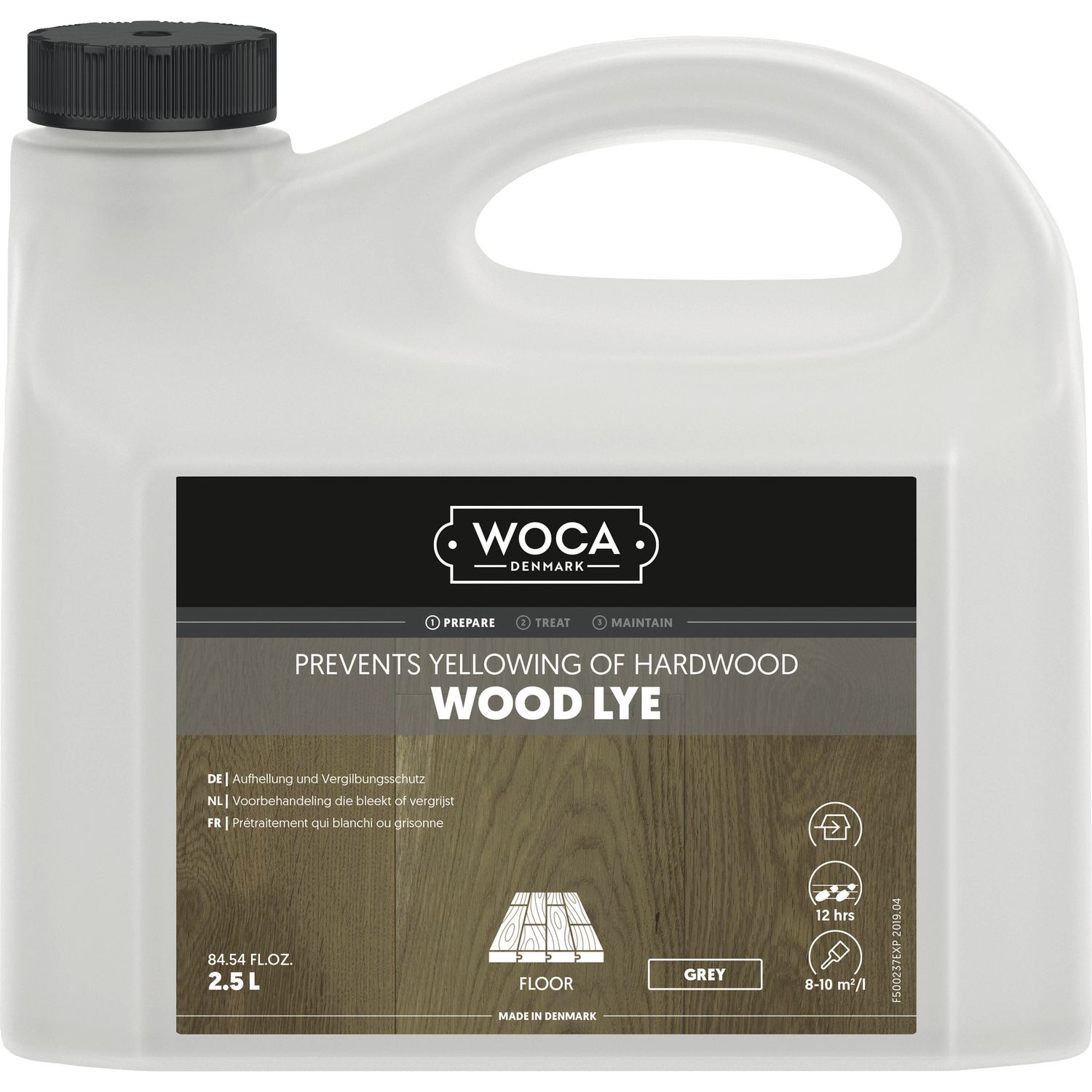 Woca Holzlauge grau 2,5 Liter