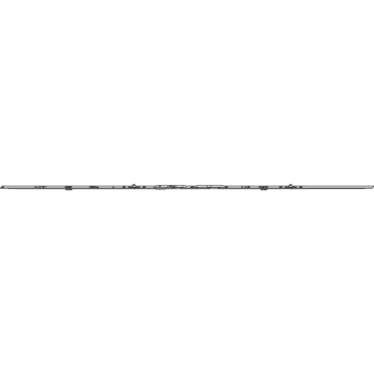 Roto ROTO NT/NX D-/DK-Getriebestulp KSR konstant L=1690 / 1000 mm 2V Zapfen silber