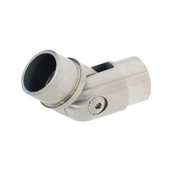 croso Gelenkstück für Rohr ø 42,4 x 2,0 mm, Edelstahl geschliffen V2A