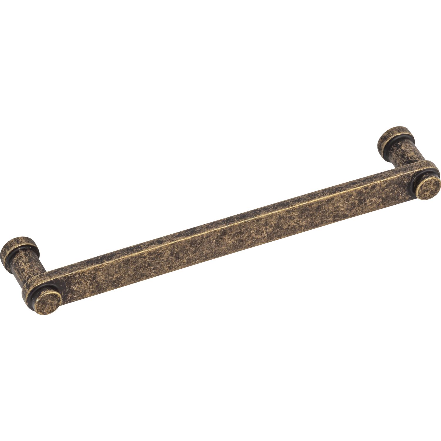 furnipart Möbelgriff Pillar Breite 175 mm, Zinkdruckguss Messing antik