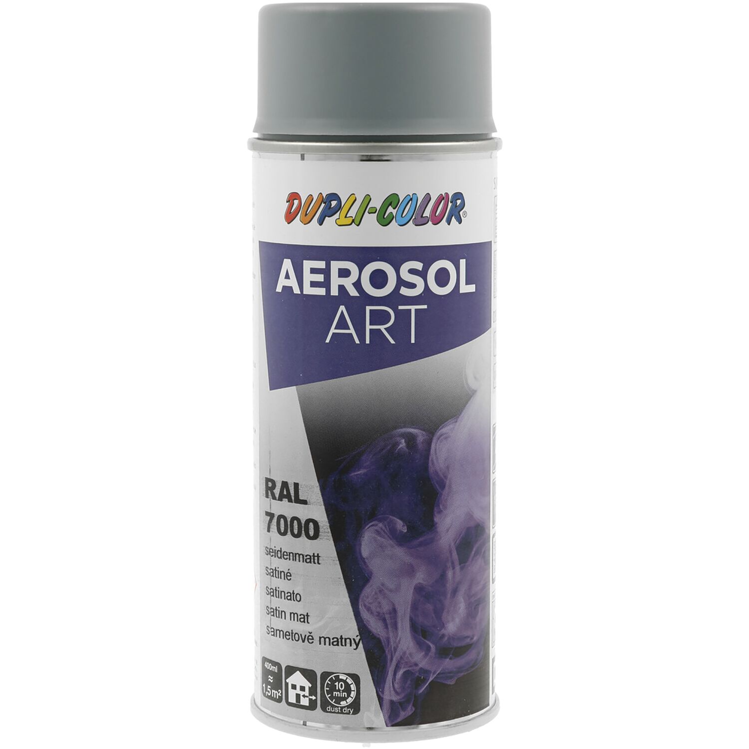 Dupli-Color Lackspray Aerosol Art 400ml fehgrau seidenmatt / RAL 7000 (400 ml)