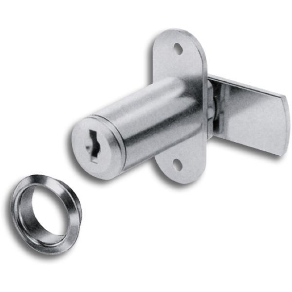 Hekna Zylinder-Hebelschloss 6070 Typ 542 links Schließhebel glatt L 40mm