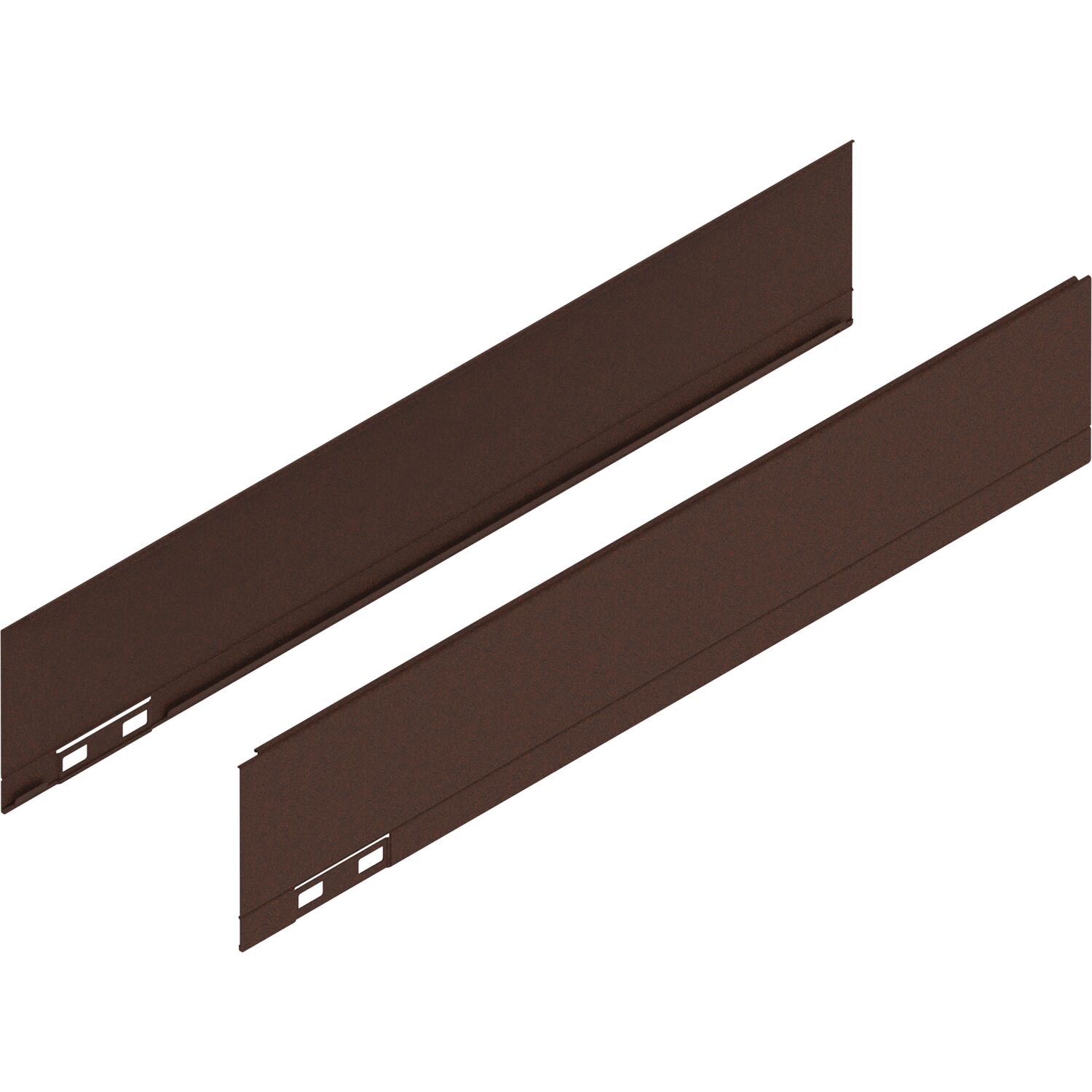 blum LEGRABOX special edition Dekorelement Höhe M, NL 450 mm, Noble Rust